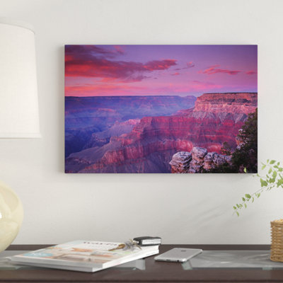 «South Rim from Pima Point, Grand Canyon National Park, Arizona» par Tim Fitzharris - reproduction d'art sur toile tendue