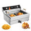 Commercial Electric Deep Fryer Countertop Deep Fryer 3000W 30.6Qt / 29L