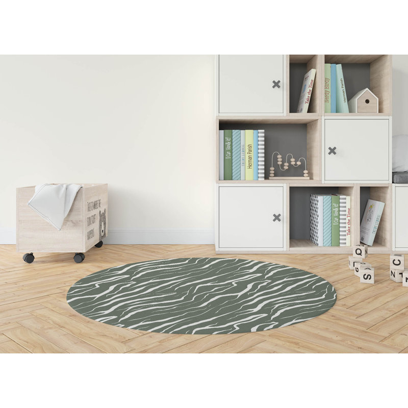 Tapis de jeu pour enfants Lush Cracks, Chimichurri / vert