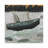 Lighthouse With Trawler And Fish by Alfred Wallis - Wrapped Canvas Painting-93956414