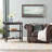 Dunn Faux Leather Chesterfield Chair