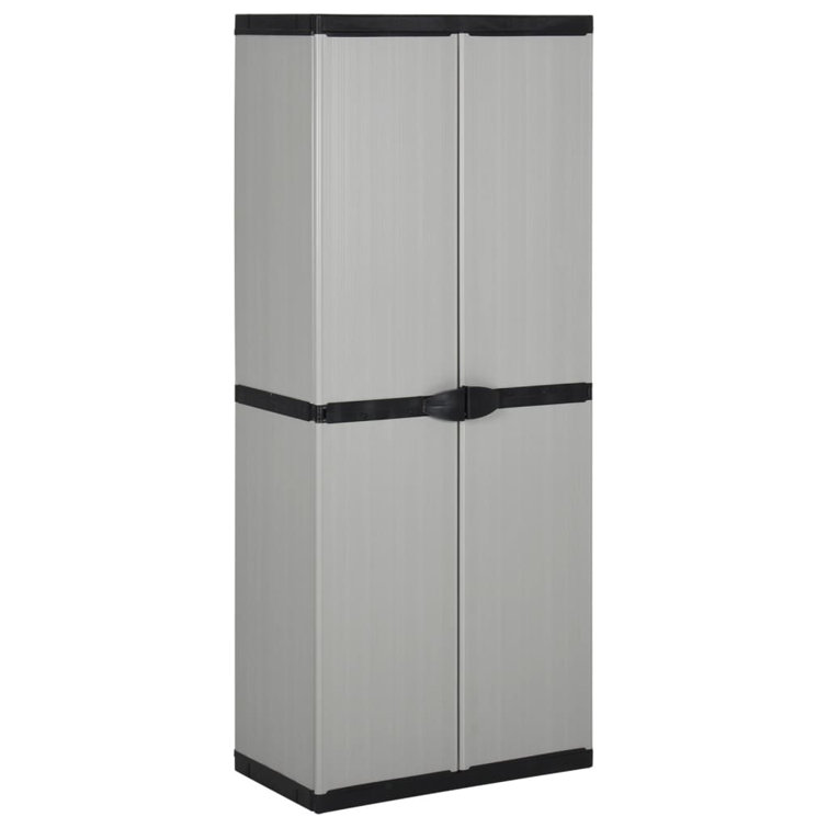 VidaXL 44.1 in Black/Gray