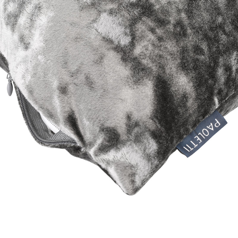 Naperville Square Scatter Cushion, Pewter, 55cm H x 55cm W x 5cm D