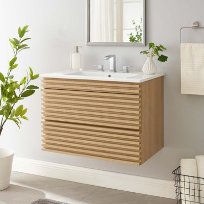 Ensemble de meuble-lavabo mural 30 "Jannery SEI-5421