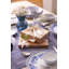 Ensemble de 14 petits déjeuners floraux 100% porcelaine rétro