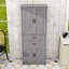 Élégante armoire de rangement - Grand espace de rangement avec tablettes réglables, tiroirs lisses et fonctions de sécurité anti-basculement-1993655095