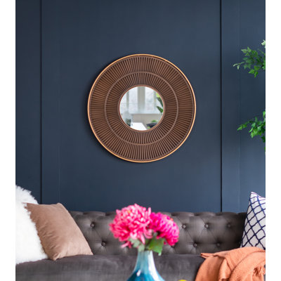 Miroir rond manufacturé