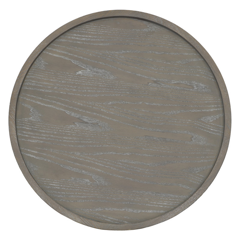 Sundries Wood Decorative Tray, Cerused Espresso