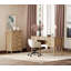 Ensemble de bureau 2 pièces, bureau de direction 56 po et commode 5 tiroirs-1418957027