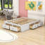 Lit plateforme en bois 6 tiroirs au design épuré-461776987-461776964