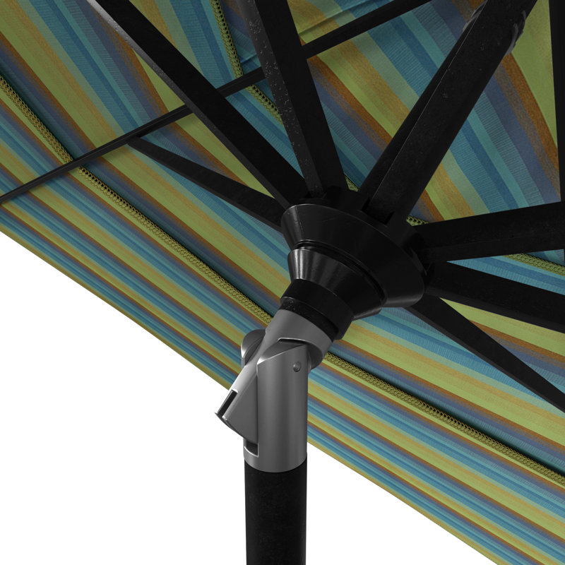 Parasol de marché 132 po Sunbrella, Sunbrella® Astoria Lagoon®