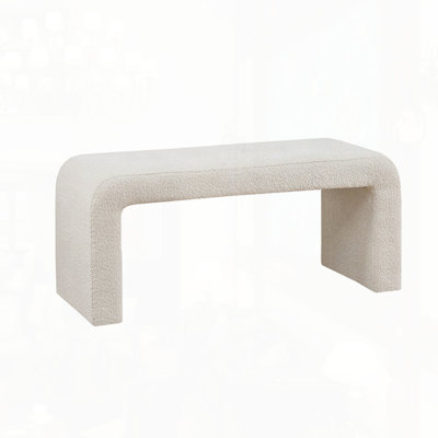 Boucle Waterfall Bench