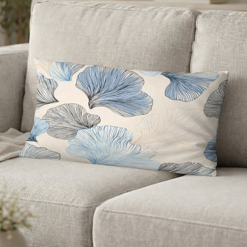 Coussin Abstract Abstract, H 12 po x l 20 po