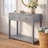 Abdulkarim 37.99 " W Solid Wood Top Console Table-70779221