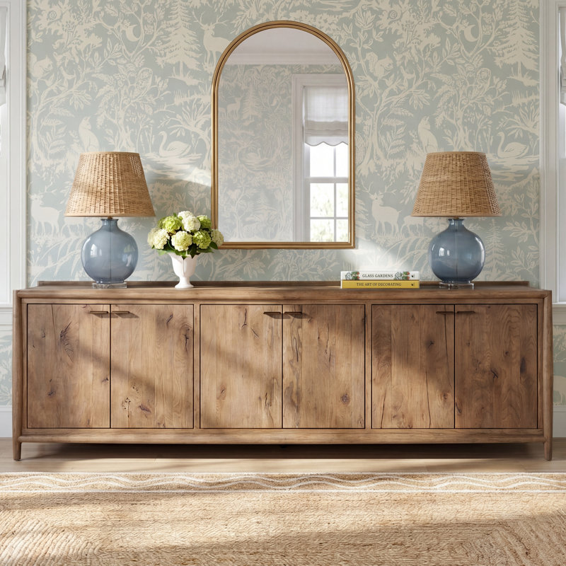 Cayenne 94 " W Sideboard, Weathered Oak