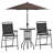 Aalbert 2 - Person Patio Dining Set with Round Table-1601572669