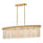 Artisanal 40.25 in. Five-Light Beaded Linear Chandelier