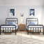 Metal Bed Frame with Vintage Headboard-92523739-69889966