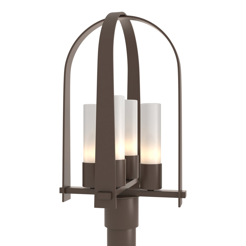 Triomphe 4 - Light 21.5" H Hardwired Lantern Head, Opal, Coastal Bronze