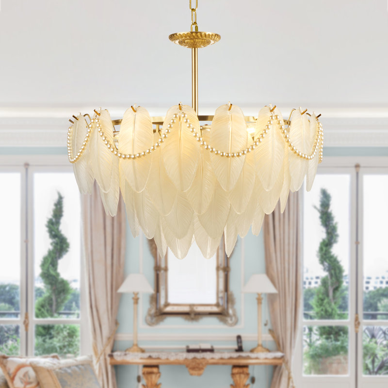 Janyria 8 - Light Dimmable Tiered Chandelier