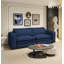 Canapé-lit 93 po pour très grand lit, canapé-lit escamotable, canapé-lit convertible 3 en 1, méridienne, canapé-lit 3 places avec 2 coussins lombaires, bureau, bureau