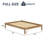 Tilon Solid Wood Modern Platform Bed Frame-2111736611-2111736614