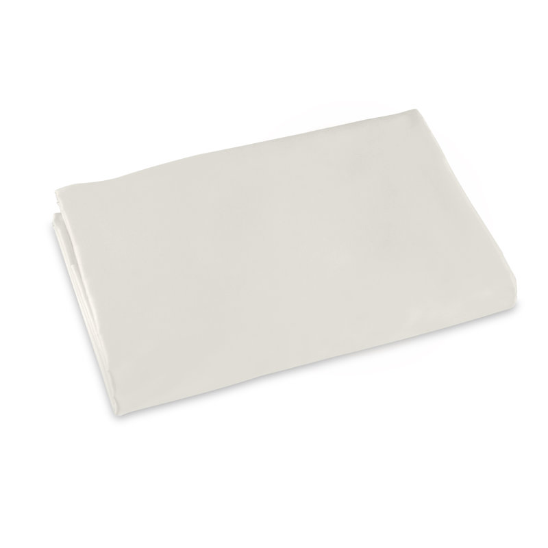 Nuvola Sateen Fitted Sheet, Pearl, King Fitted Sheet