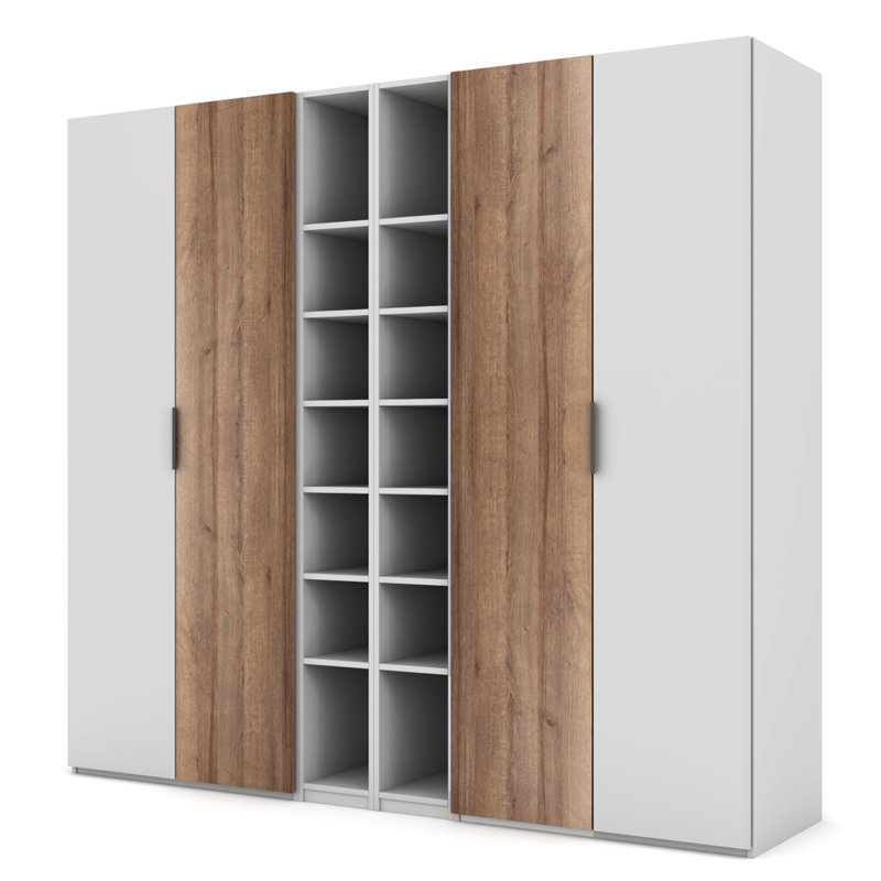 Blocco 4 Door Manufactured Wood Wardrobe