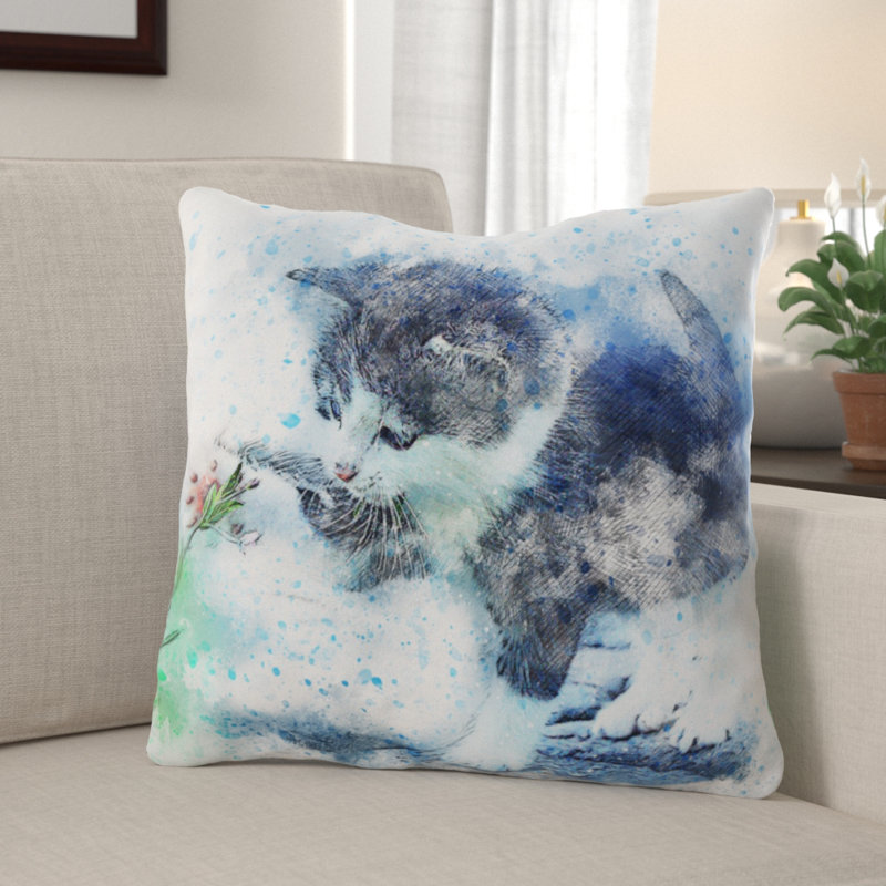Housse et insert de coussin Driskell, Intérieur, Microsuède