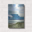 Art mural en métal luxueux «Ocean View Beach 3» par Emma Caroline-114972510