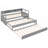 Twin XL Wood Daybed With 2 Trundles, 3 Storage Cubbies, 1 Light For Free And USB Charging Design-179910499