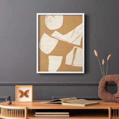 Piecemeal II Framed Print - Solid Wood