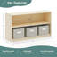 Rangement ouvert à 2 tablettes EdQ Essentials-59131992-59131991