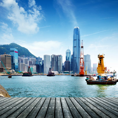 Hong Kong - Wrapped Canvas Print