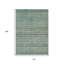 Tapis bleu sarcelle lavable intérieur / extérieur 10 pi x 14 pi bleu sarcelle