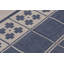 Rug & Kilim’S Contemporary India Dhurrie Rug In Navy And Beige Grid