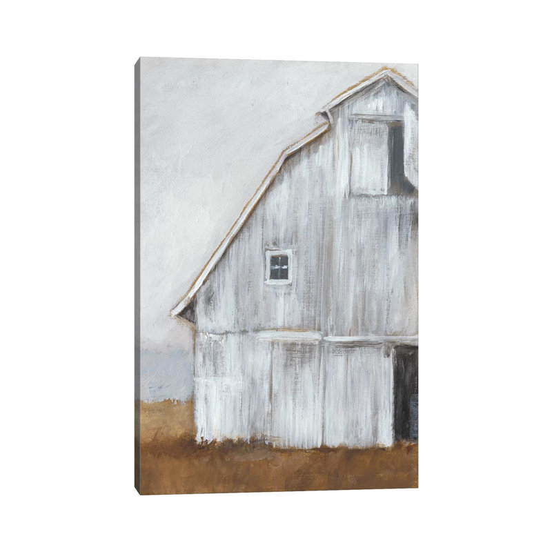 Abandoned Barn II 1 Piece Wrapped Canvas Painting, 20.32 cm H x 30.48 cm W