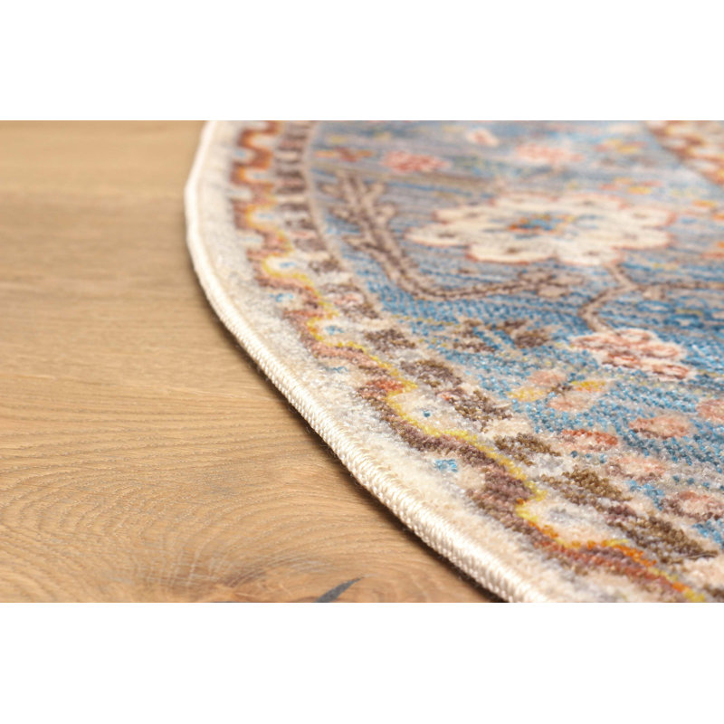Dulce Multi Color Rug, Round 5'