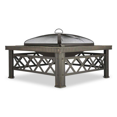 Square Steel Smokeless Fire Pit