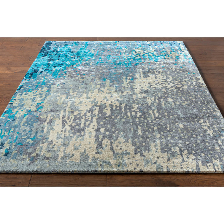 Adonai Viscose Abstract Indoor Rug