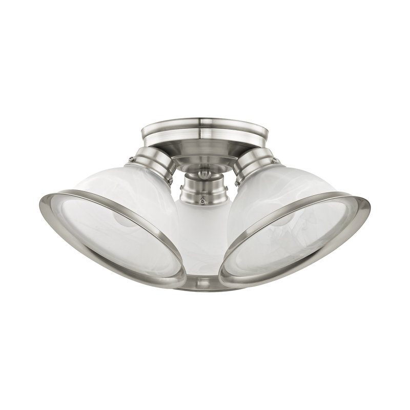 Danna Glass Spotlight, Brushed Nickel
