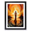 Single Picture Frame Print on Wood-1078081311-1078081312