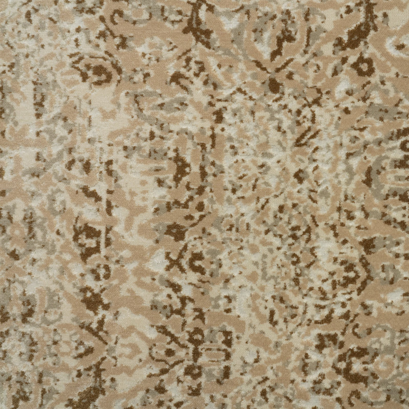 Elsa Cut Velvet Fabric, Natural
