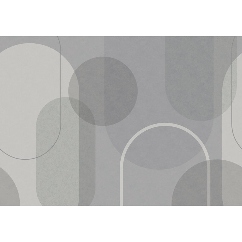 Superfresco Easy Arched Geometric Muted Colours Print To Order Mural, Blue