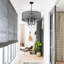 Lustre tambour en cristal 4 lumières Icenhour