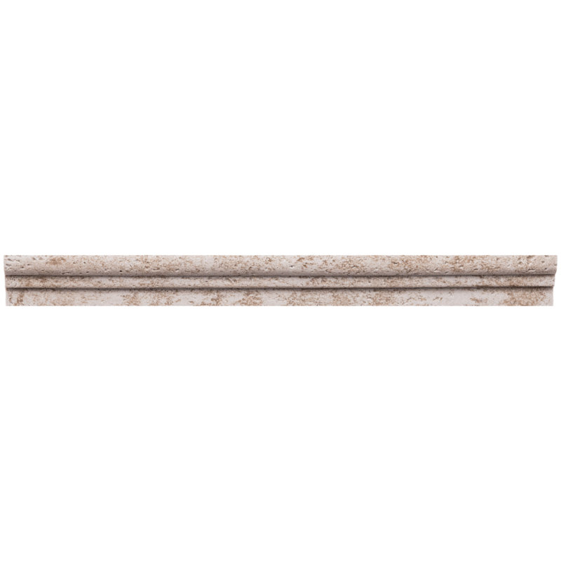 Dallas 12" x 1" Matte Resin Chair Rail Tile Trim in Tan, Celio