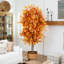 Arbre d'automne artificiel Autumn Ficus-271910620-271910621