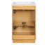 Meuble-lavabo de 20 po avec armoire fermée et tablettes réglables