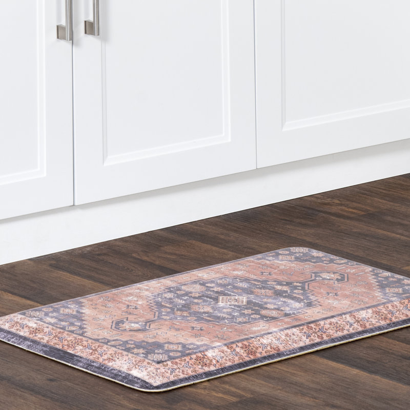  Tapis de cuisine rétro, Rectangle 1 pi 8 po x 3 pi