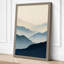Mountains in Mist Scandinavian - Wrapped Canvas-1827625438-1827625439